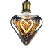 LEDWINKEL-Online E27 LED Lamp filament heart smokey gray 5W 2200K dimmable LEDWINKEL-Online E27 LED Lamp filament heart smokey gray 5W 2200K dimmable