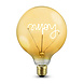 LEDWINKEL-Online E27 LED Lamp filament G125 Home 2.5W 2100K amber dimbaar LEDWINKEL-Online E27 LED Lamp filament G125 Home 2.5W 2100K amber dimbaar