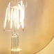 LEDWINKEL-Online E27 LED Lamp filament G125 6W 2200K extra warm white dimmable LEDWINKEL-Online E27 LED Lamp filament G125 6W 2200K extra warm white dimmable