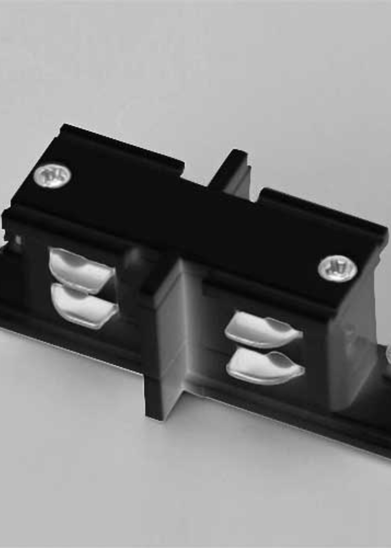 LEDWINKEL-Online LED Track Rail system connector straight short black