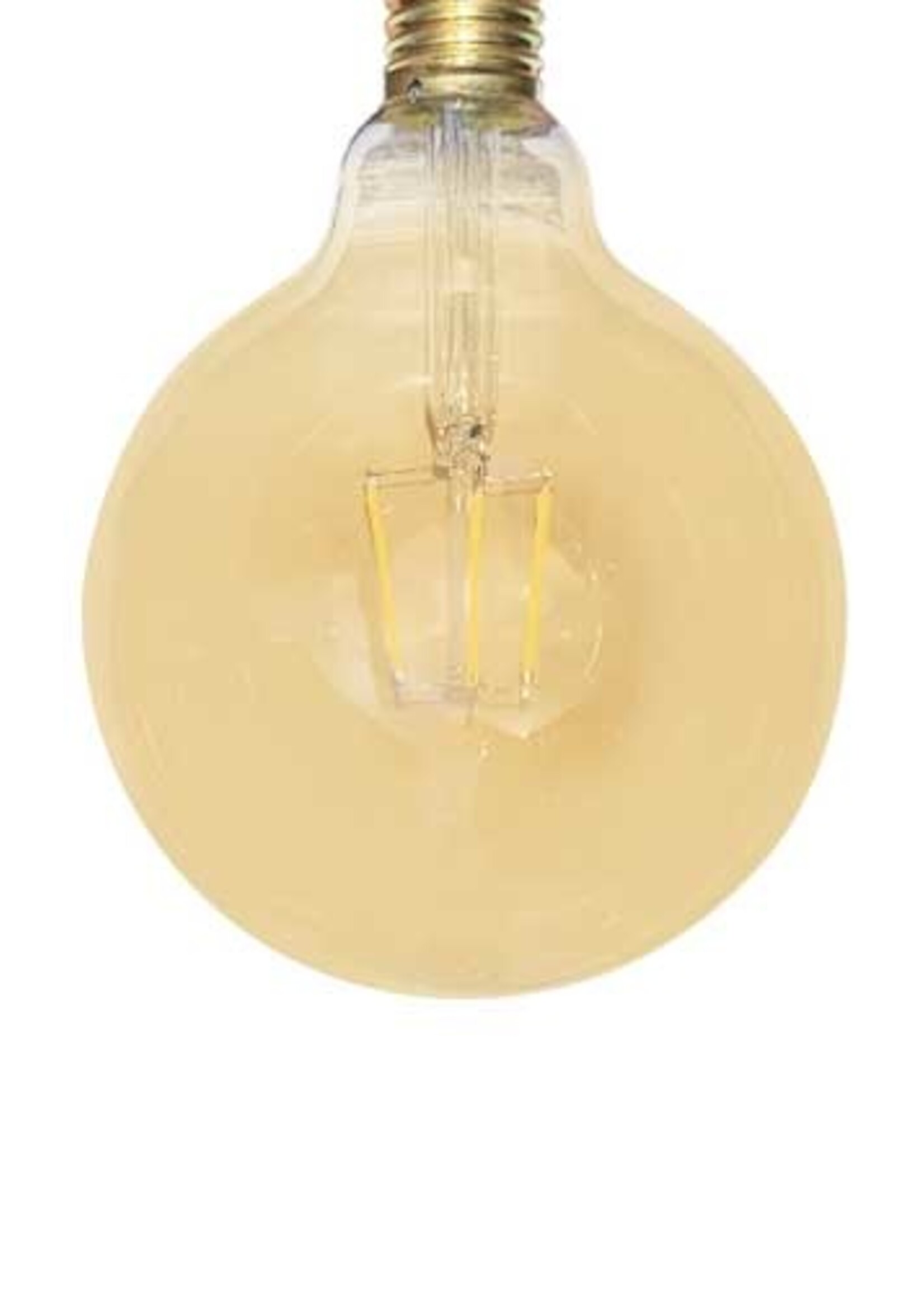 LEDWINKEL-Online E27 LED Lamp filament G125 6W 2200K extra warm wit dimbaar