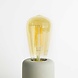 LEDWINKEL-Online E27 LED Lamp filament Edison 6W 2200K extra warm white dimmable LEDWINKEL-Online E27 LED Lamp filament Edison 6W 2200K extra warm white dimmable