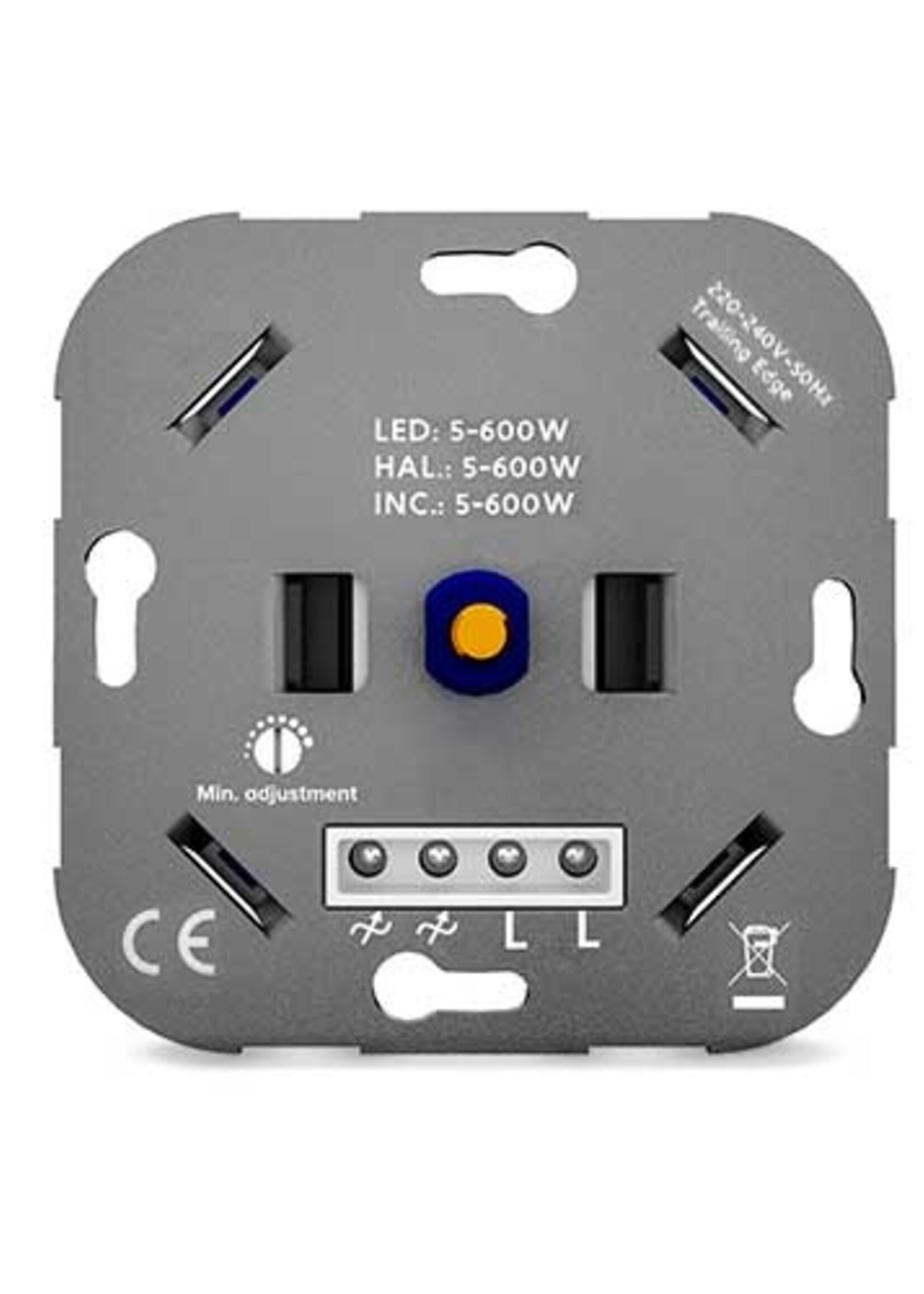 LEDWINKEL-Online LED Dimmer 5-600W fase afsnijding