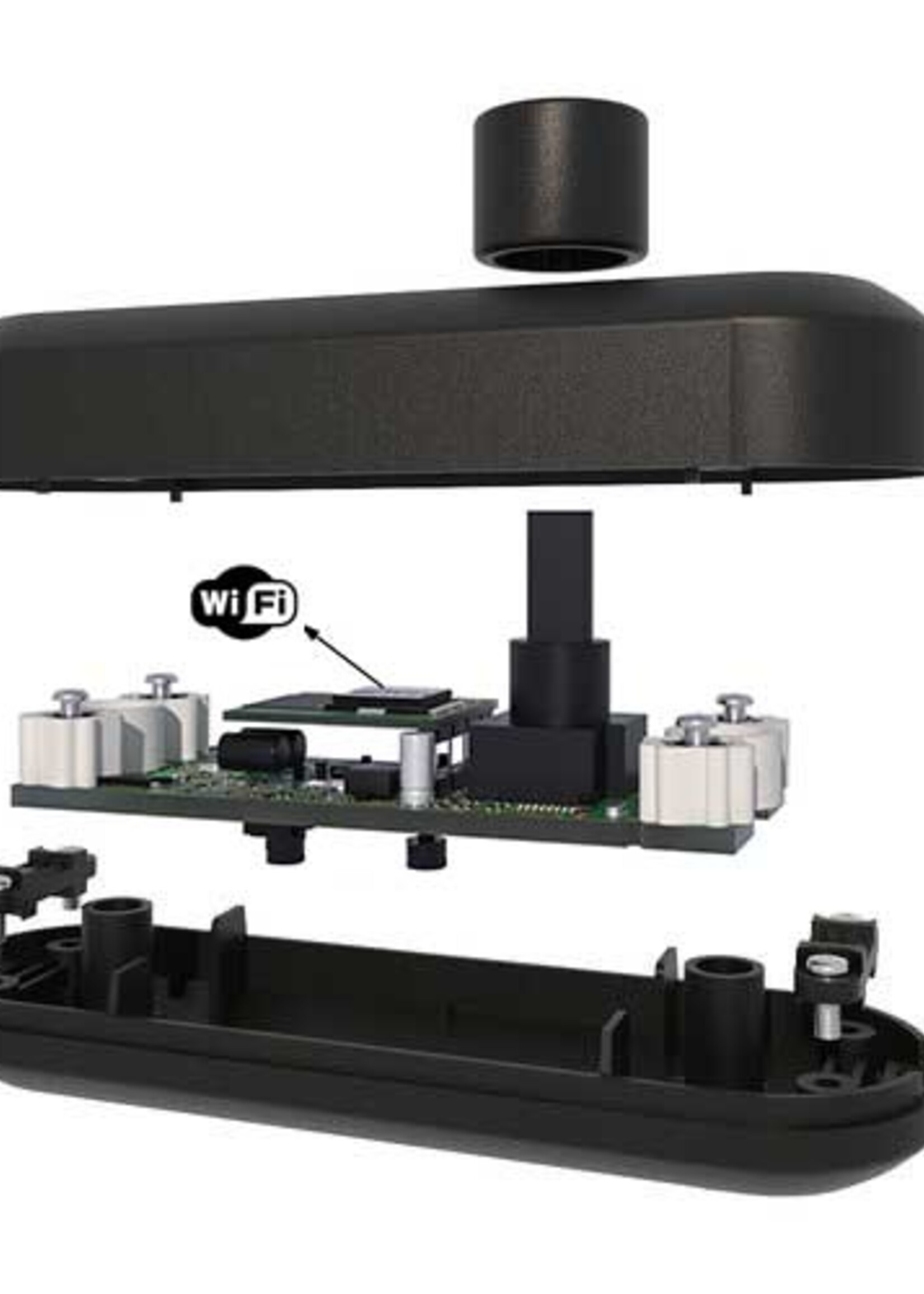 LEDWINKEL-Online WiFi LED Snoerdimmer 5-50W draaiknop zwart