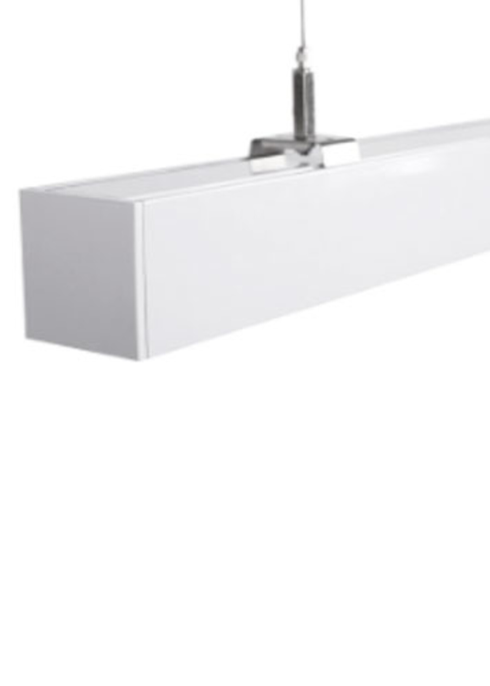 LEDWINKEL-Online Hangende LED Lichtbalk linear 60cm 18W 3000K zwart