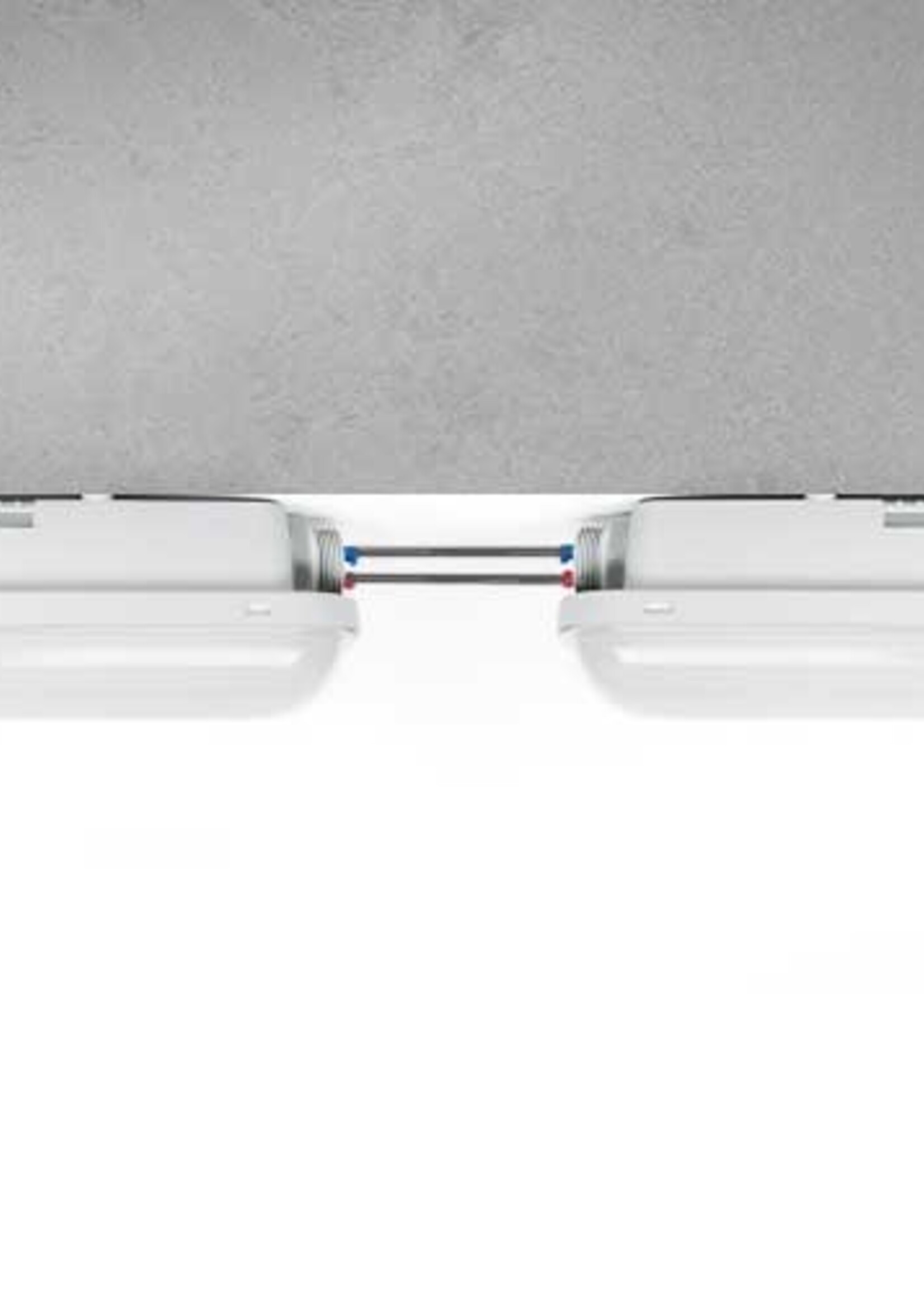 LEDWINKEL-Online LED Tri-Proof Light IP65 Water resistant 60cm connectable 24W