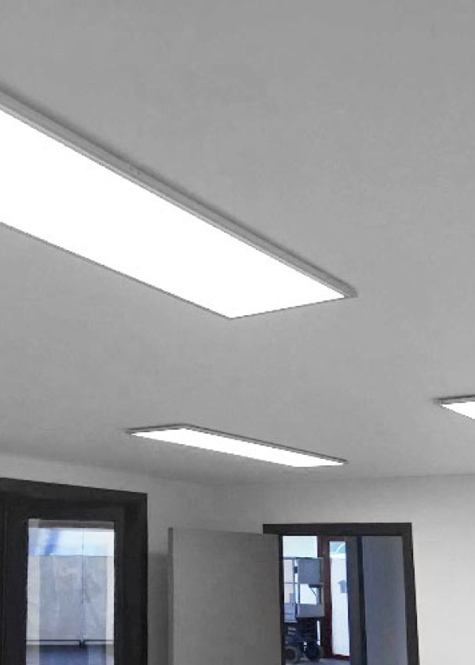 LEDWINKEL-Online LED Paneel opbouw frame 30x150cm wit