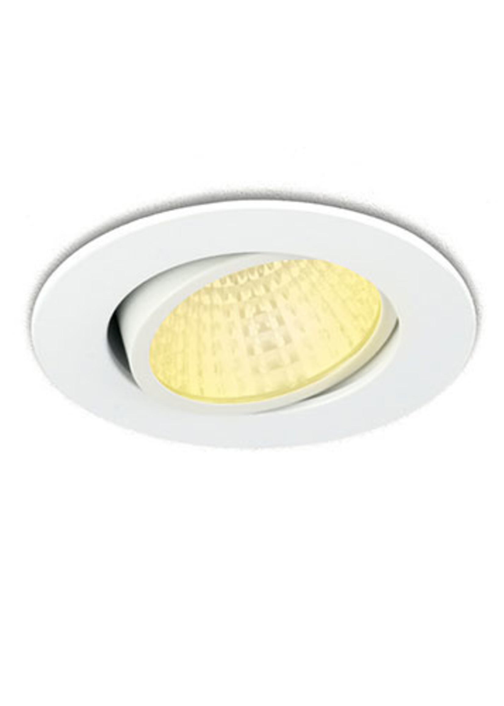 LEDWINKEL-Online LED Inbouwspot 5W ⌀85mm dimbaar kantelbaar