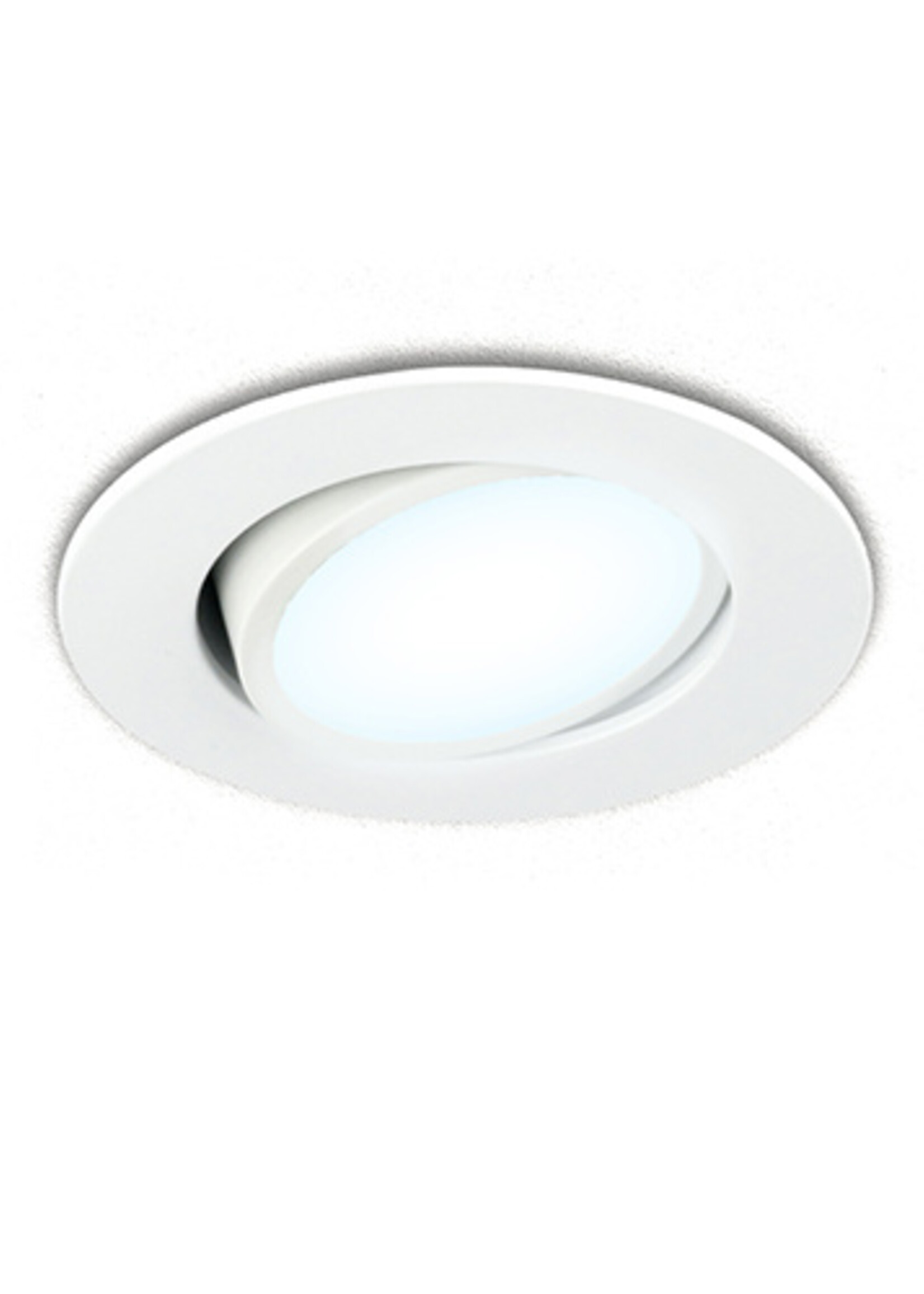 LEDWINKEL-Online LED Inbouwspot 5W ⌀85mm dimbaar kantelbaar