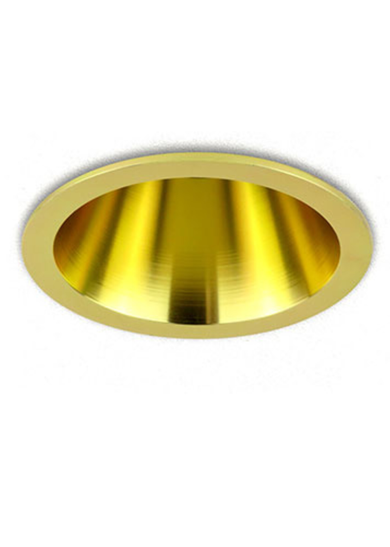 SOLISTECH Golden LED Downlight 5W 3000K warm white ⌀80mm Anti glare