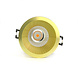 SOLISTECH Gouden LED Inbouwspot 5W 3000K warm wit ⌀80mm Anti glare SOLISTECH Gouden LED Inbouwspot 5W 3000K warm wit ⌀80mm Anti glare
