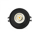 SOLISTECH Zwarte LED Inbouwspot 5W 3000K warm wit ⌀80mm Anti glare SOLISTECH Zwarte LED Inbouwspot 5W 3000K warm wit ⌀80mm Anti glare