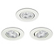 LEDWINKEL-Online LED Inbouwspot 3W 2700K warm wit ⌀85mm kantelbaar LEDWINKEL-Online LED Inbouwspot 3W 2700K warm wit ⌀85mm kantelbaar