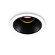 SOLISTECH LED Downlight 5W 3000K warm white ⌀83mm tiltable Black with white rim SOLISTECH LED Downlight 5W 3000K warm white ⌀83mm tiltable Black with white rim