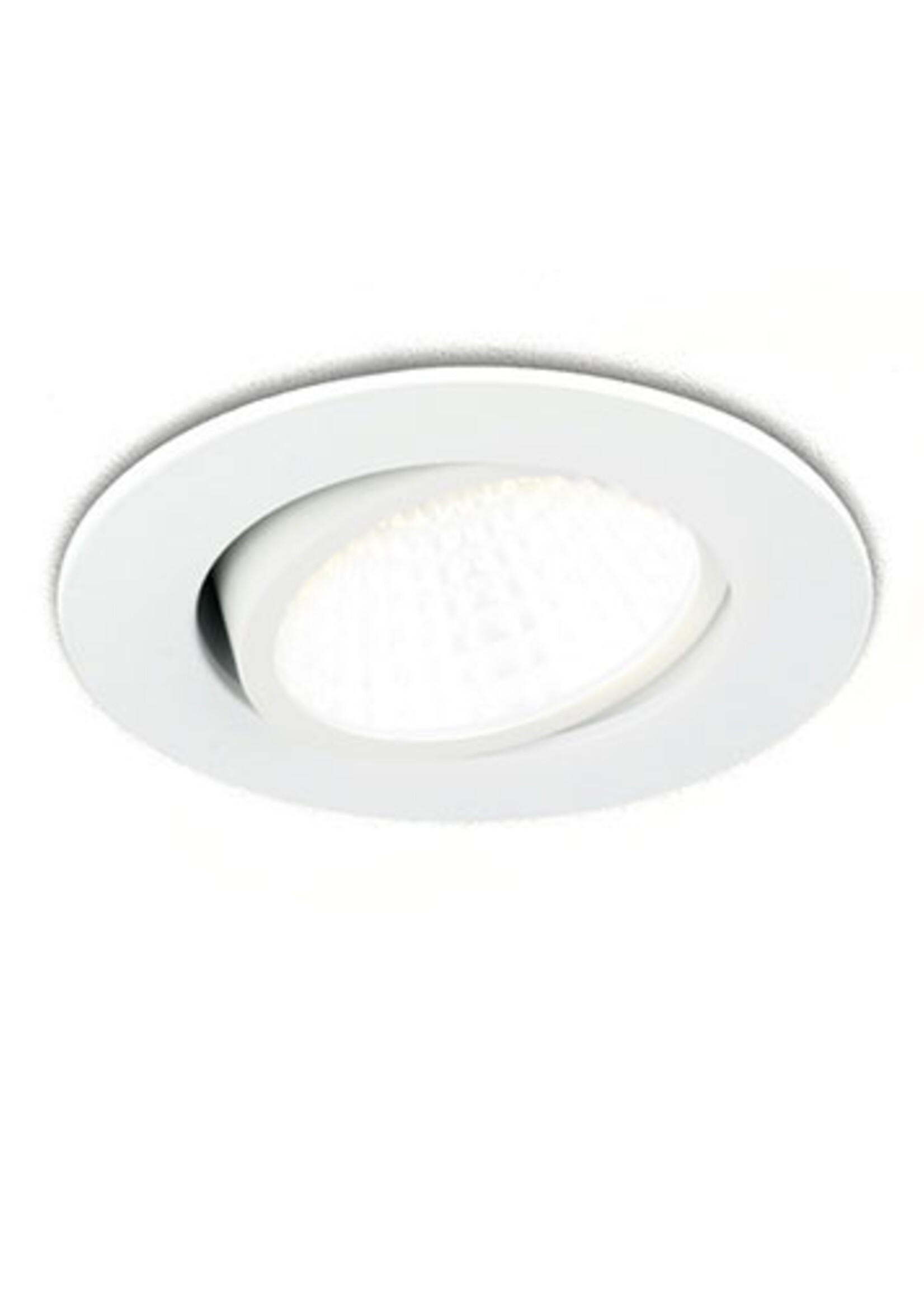 LEDWINKEL-Online LED Inbouwspot 5W ⌀85mm kantelbaar