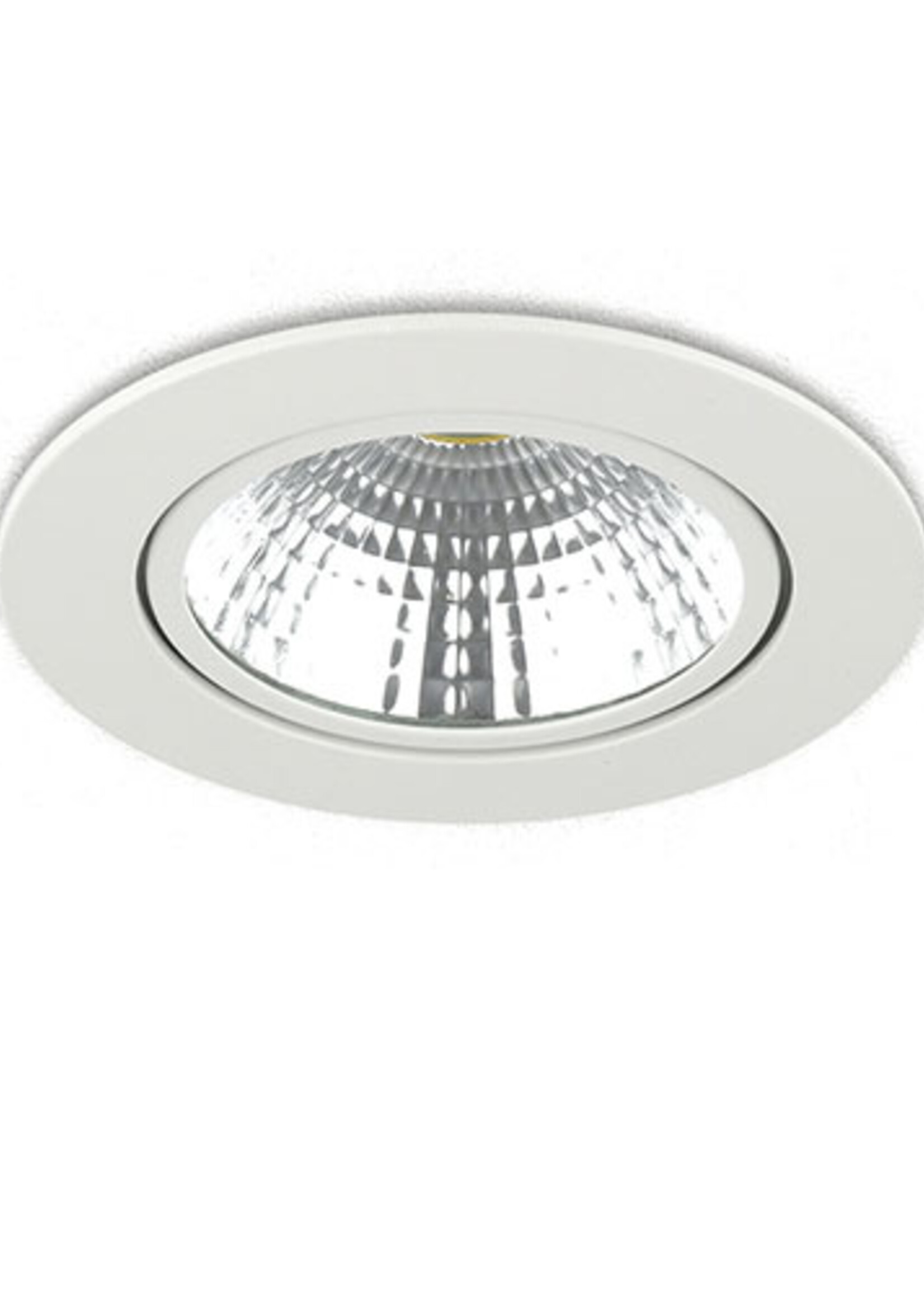 LEDWINKEL-Online LED Inbouwspot 7W 2700K warm wit ⌀110mm dimbaar kantelbaar