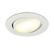 LEDWINKEL-Online LED Inbouwspot 7W 2700K warm wit ⌀110mm dimbaar kantelbaar LEDWINKEL-Online LED Inbouwspot 7W 2700K warm wit ⌀110mm dimbaar kantelbaar