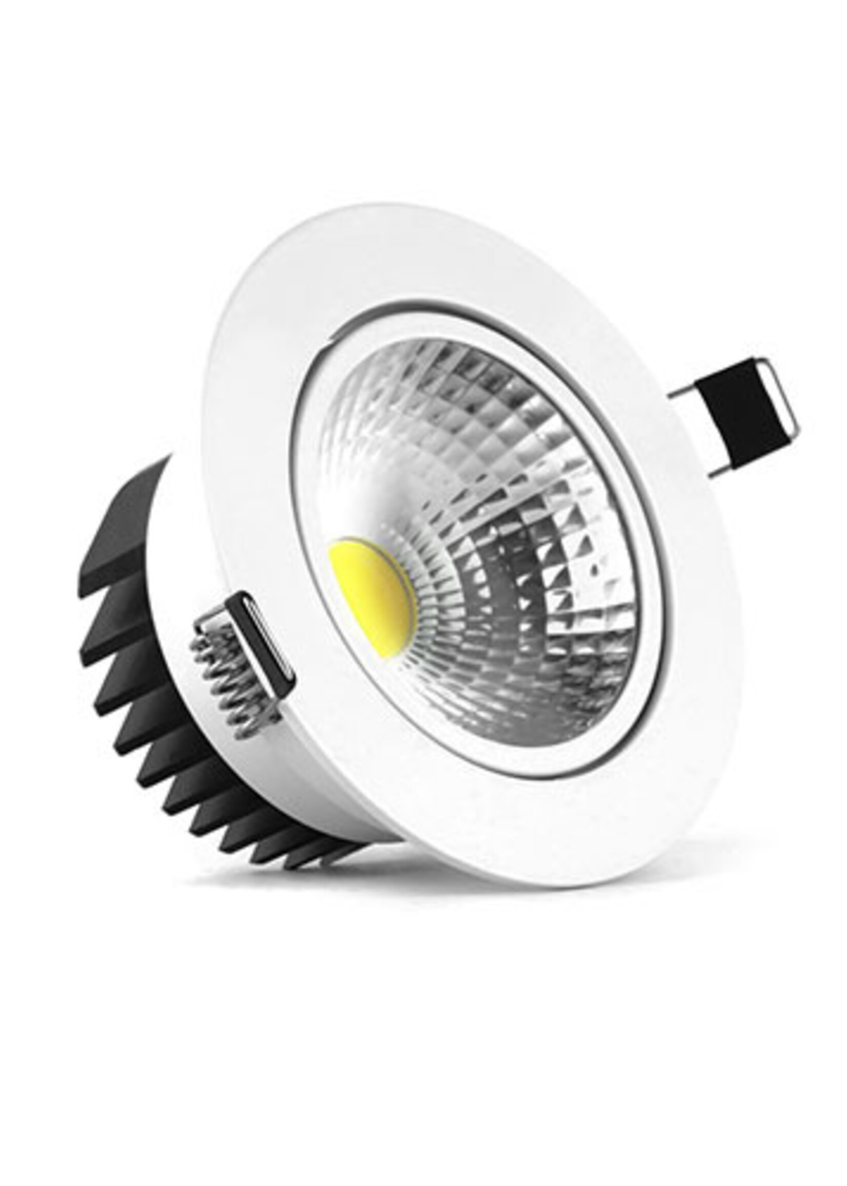 LEDWINKEL-Online LED Downlight 7W ⌀110mm dimmable adjustable