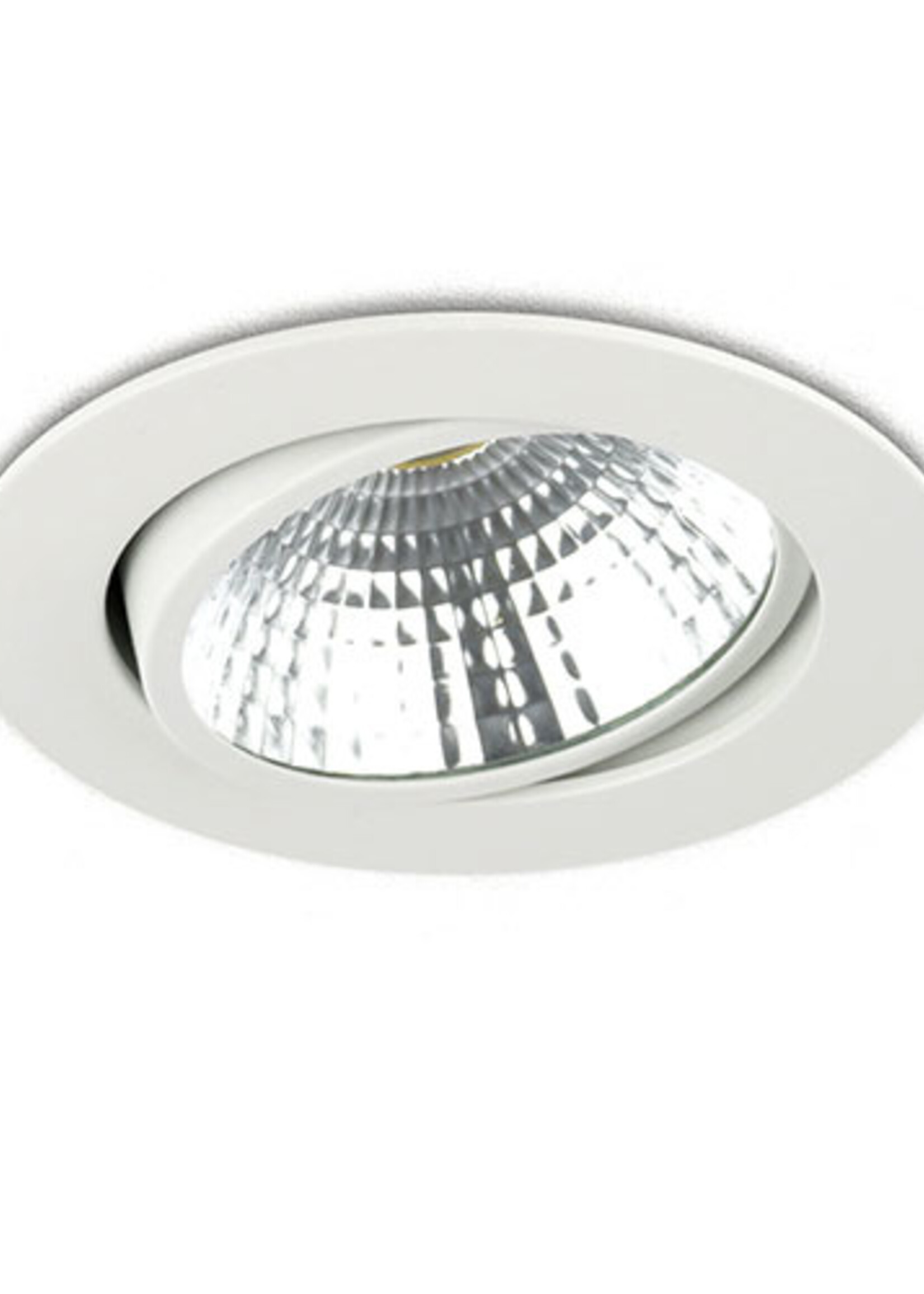 LEDWINKEL-Online LED Inbouwspot 7W ⌀110mm kantelbaar