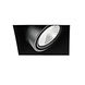 SOLISTECH Black LED Downlight 6W Trimless 3000K warm white square 89x89mm tiltable rotatable SOLISTECH Black LED Downlight 6W Trimless 3000K warm white square 89x89mm tiltable rotatable