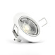 LEDWINKEL-Online LED Downlight GU10 IP20 white ⌀84mm tiltable LEDWINKEL-Online LED Downlight GU10 IP20 white ⌀84mm tiltable