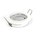 LEDWINKEL-Online LED Downlight GU10 IP20 white ⌀84mm tiltable LEDWINKEL-Online LED Downlight GU10 IP20 white ⌀84mm tiltable