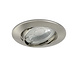 LEDWINKEL-Online LED Inbouw armatuur GU10 IP20 zilver ⌀84mm kantelbaar LEDWINKEL-Online LED Inbouw armatuur GU10 IP20 zilver ⌀84mm kantelbaar