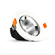 LEDWINKEL-Online Gimbal LED recessed spotlight 20W ⌀165mm 90° Tilting 360° Rotatable LEDWINKEL-Online Gimbal LED recessed spotlight 20W ⌀165mm 90° Tilting 360° Rotatable