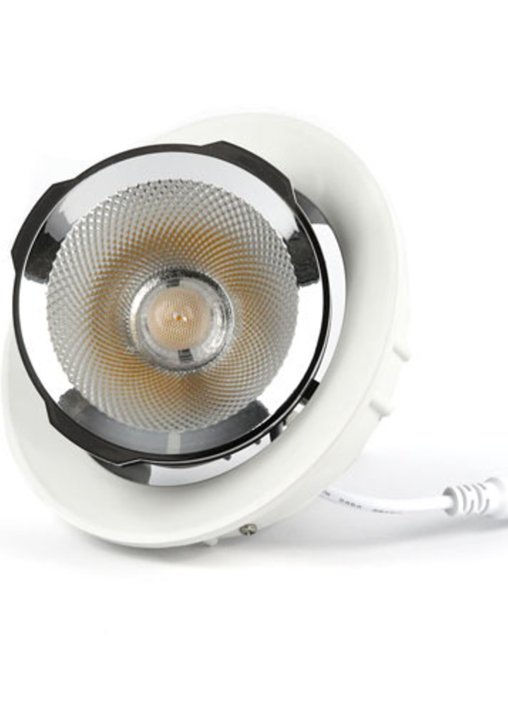 LEDWINKEL-Online Gimbal LED recessed spotlight 20W ⌀165mm 90° Tilting 360° Rotatable