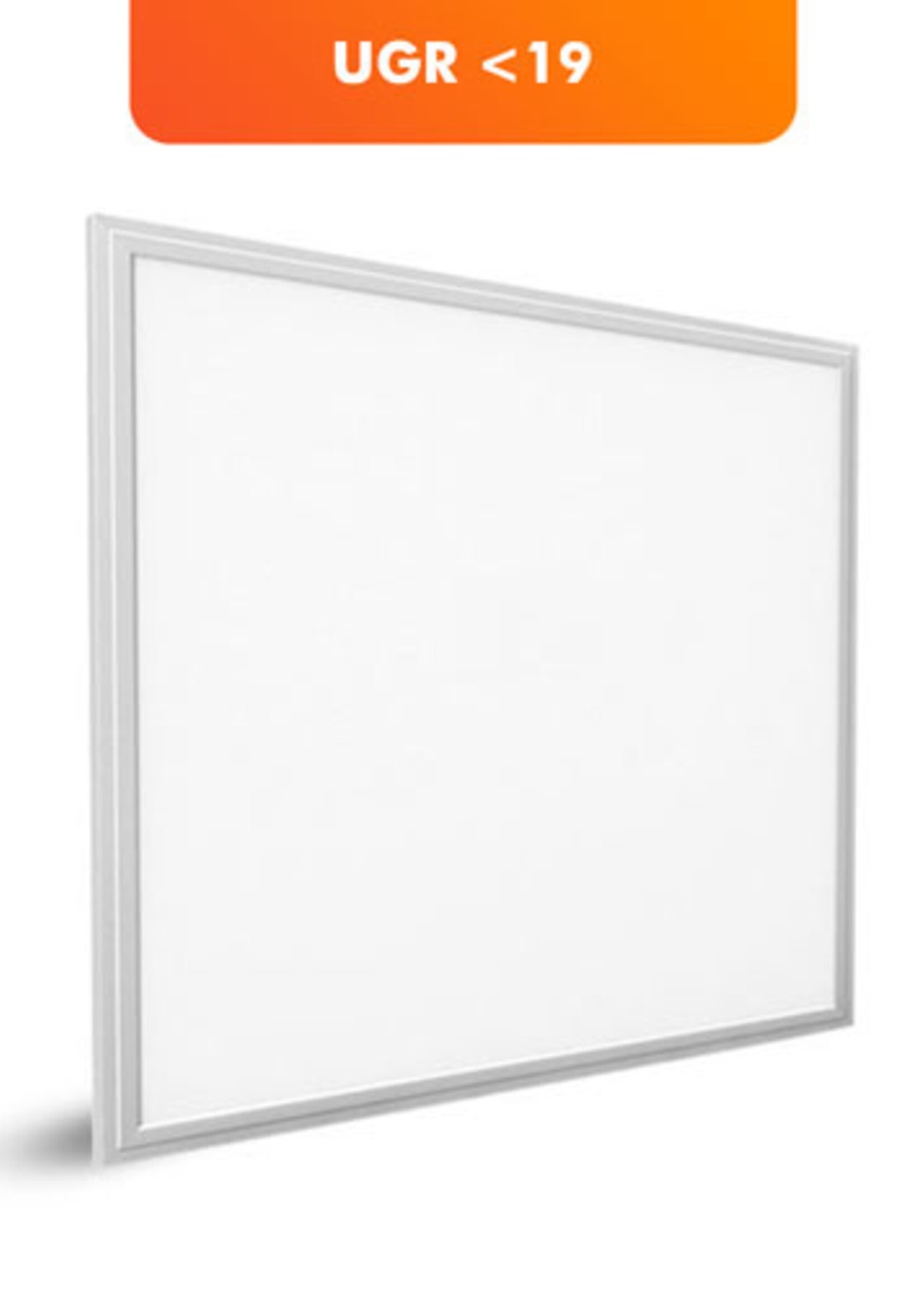 LEDWINKEL-Online LED Paneel 60x60cm UGR<19 36W 110lm/W Back-lit