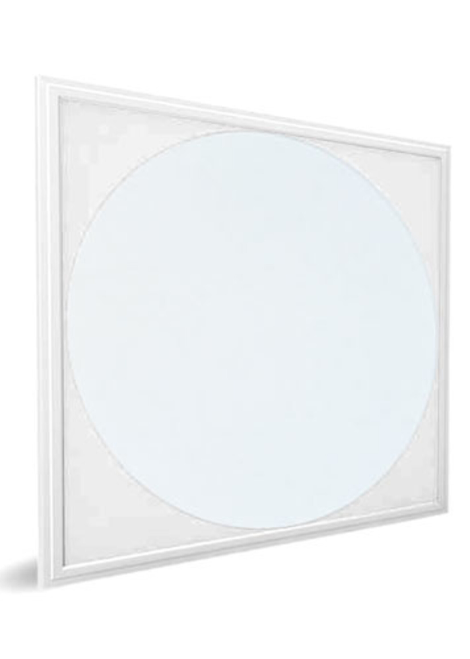 LEDWINKEL-Online LED Panel with round light plate ⌀60x60 cm 36W