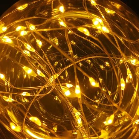 aan de andere kant, Ijveraar Oneindigheid LED Filament Lamp met Koperdraad G125 | LEDWINKEL-Online - LEDWINKEL-Online