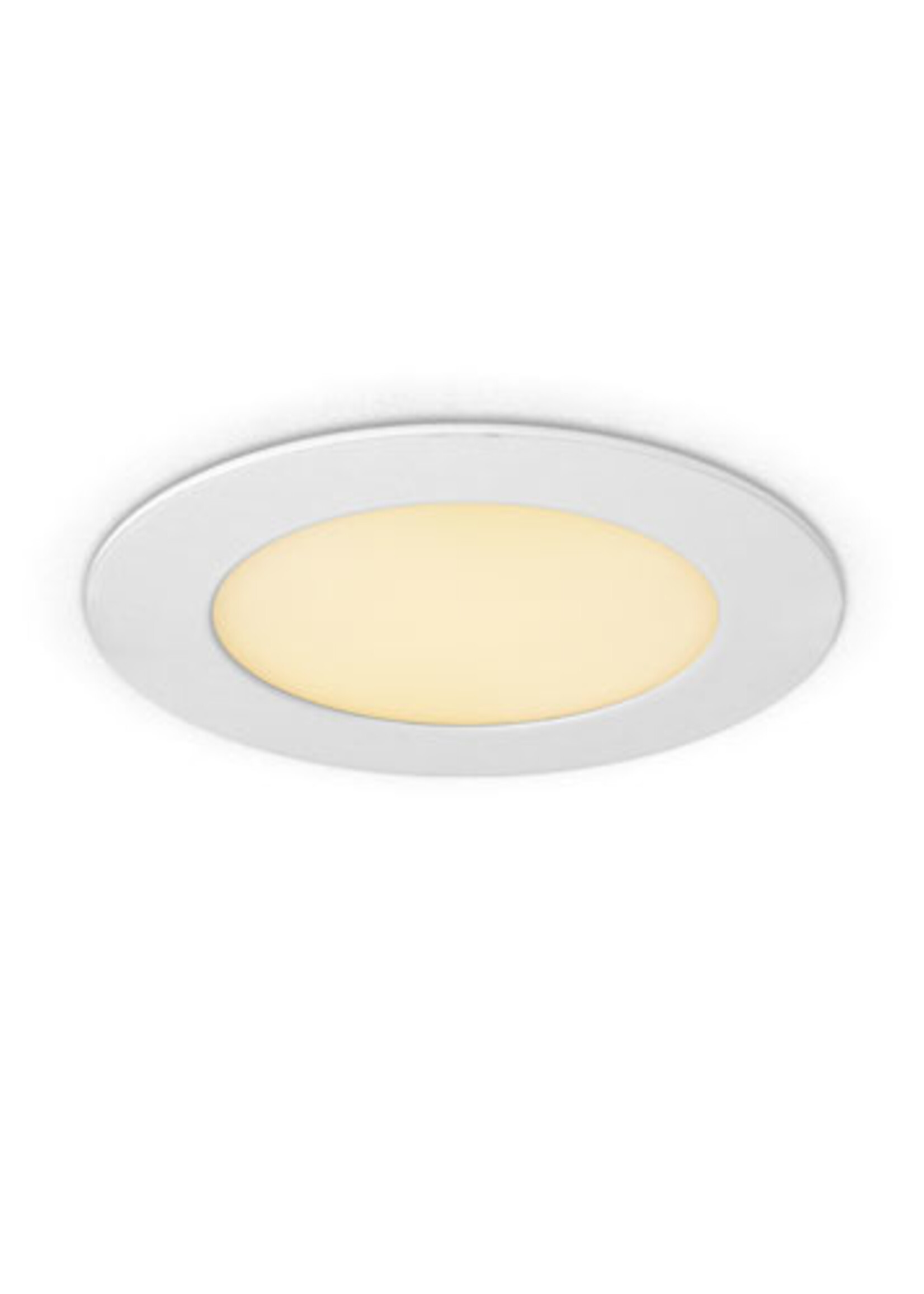 LEDWINKEL-Online LED Downlight ⌀120mm 6W dimbaar inbouw