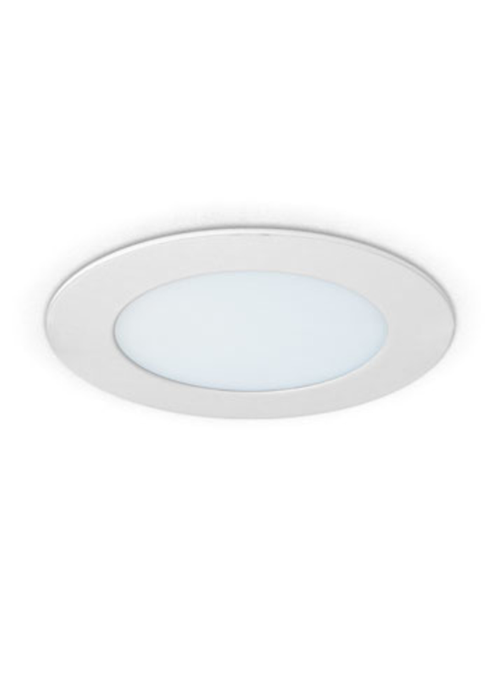 LEDWINKEL-Online LED Downlight ⌀120mm 6W dimbaar inbouw