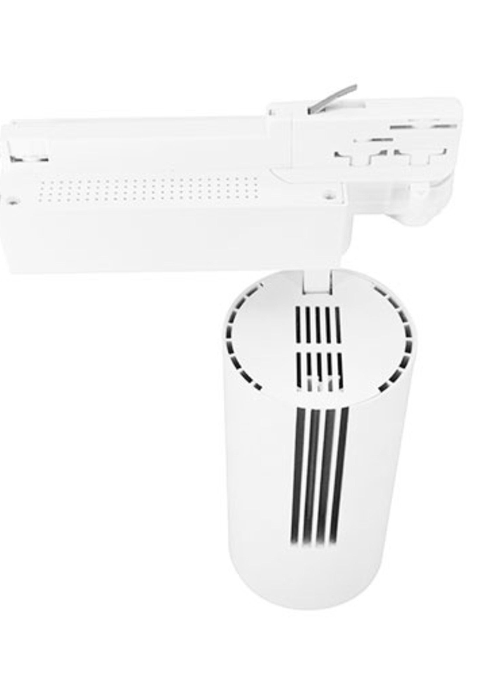 LEDWINKEL-Online LED Track Light Head 3 phase white 40W