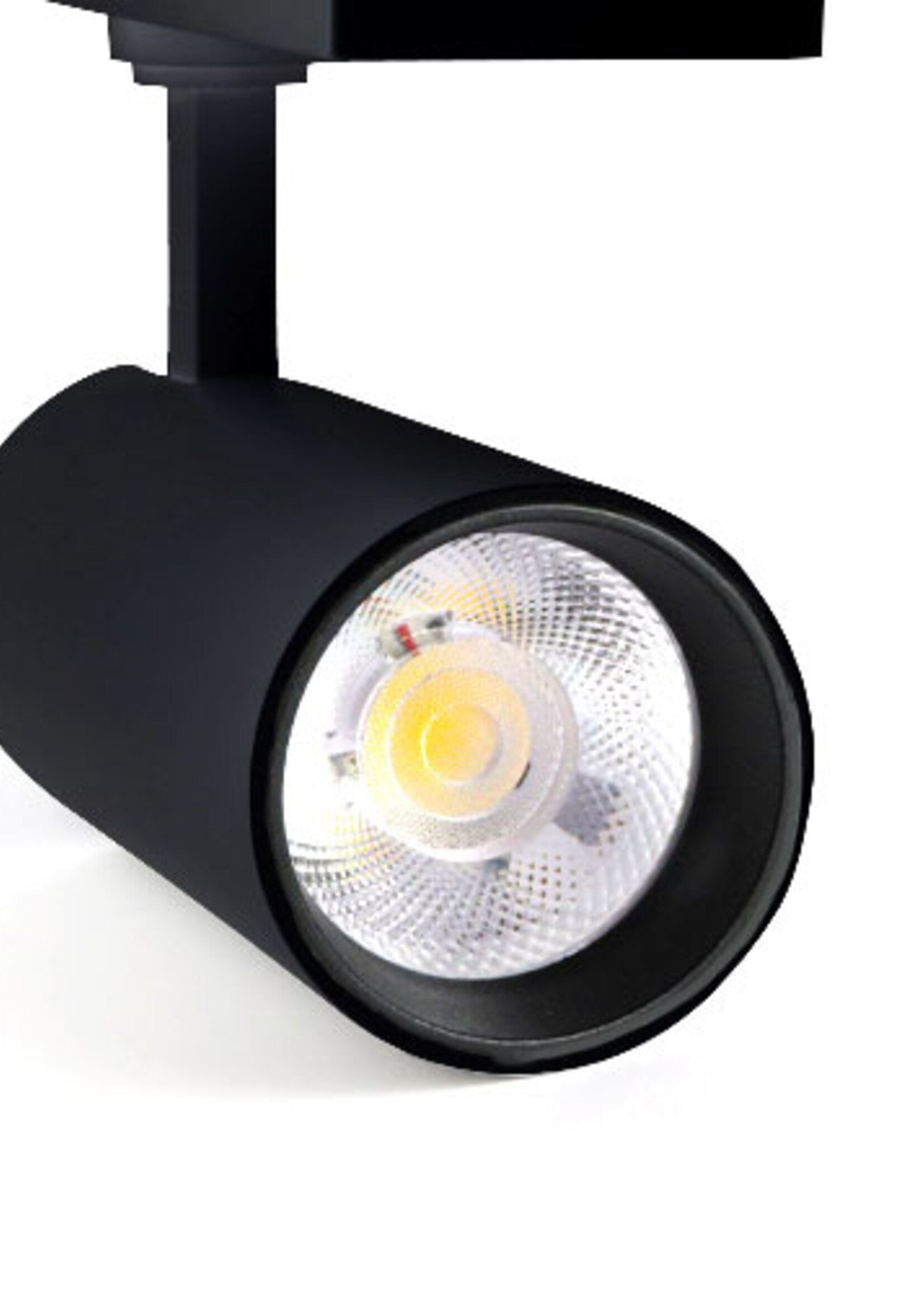 LEDWINKEL-Online LED Track Light Head 3 phase black 30W