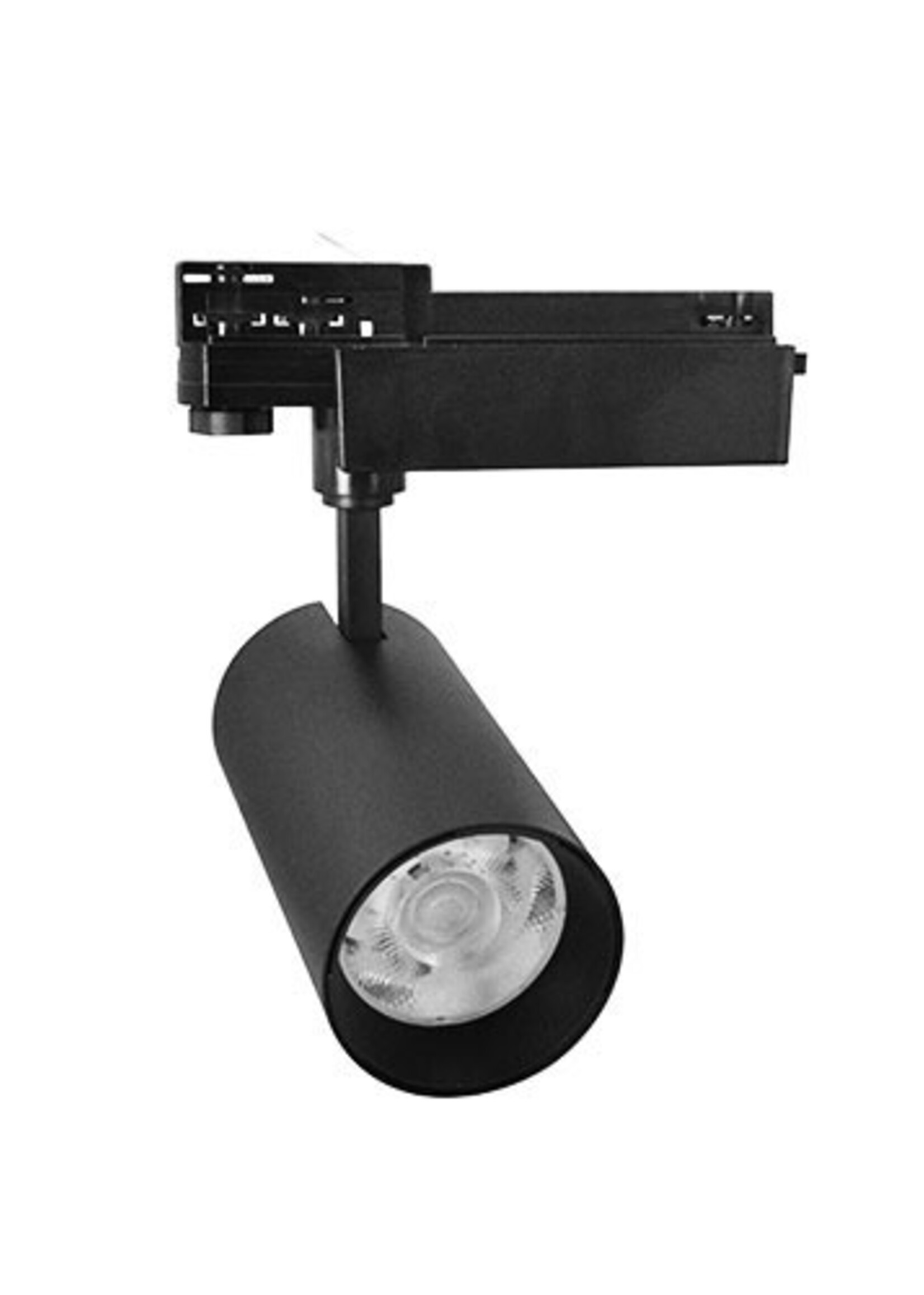 LEDWINKEL-Online LED Track Light Head 3 phase black 40W