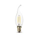 LEDWINKEL-Online E14 LED Lamp filament vlam 5W 2200K dimbaar LEDWINKEL-Online E14 LED Lamp filament vlam 5W 2200K dimbaar