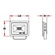 LEDWINKEL-Online LED Floodlight 20W IP66 Waterproof LEDWINKEL-Online LED Floodlight 20W IP66 Waterproof