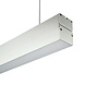LEDWINKEL-Online Hangende LED Lichtbalk linear 60cm 18W koppelbaar LEDWINKEL-Online Hangende LED Lichtbalk linear 60cm 18W koppelbaar