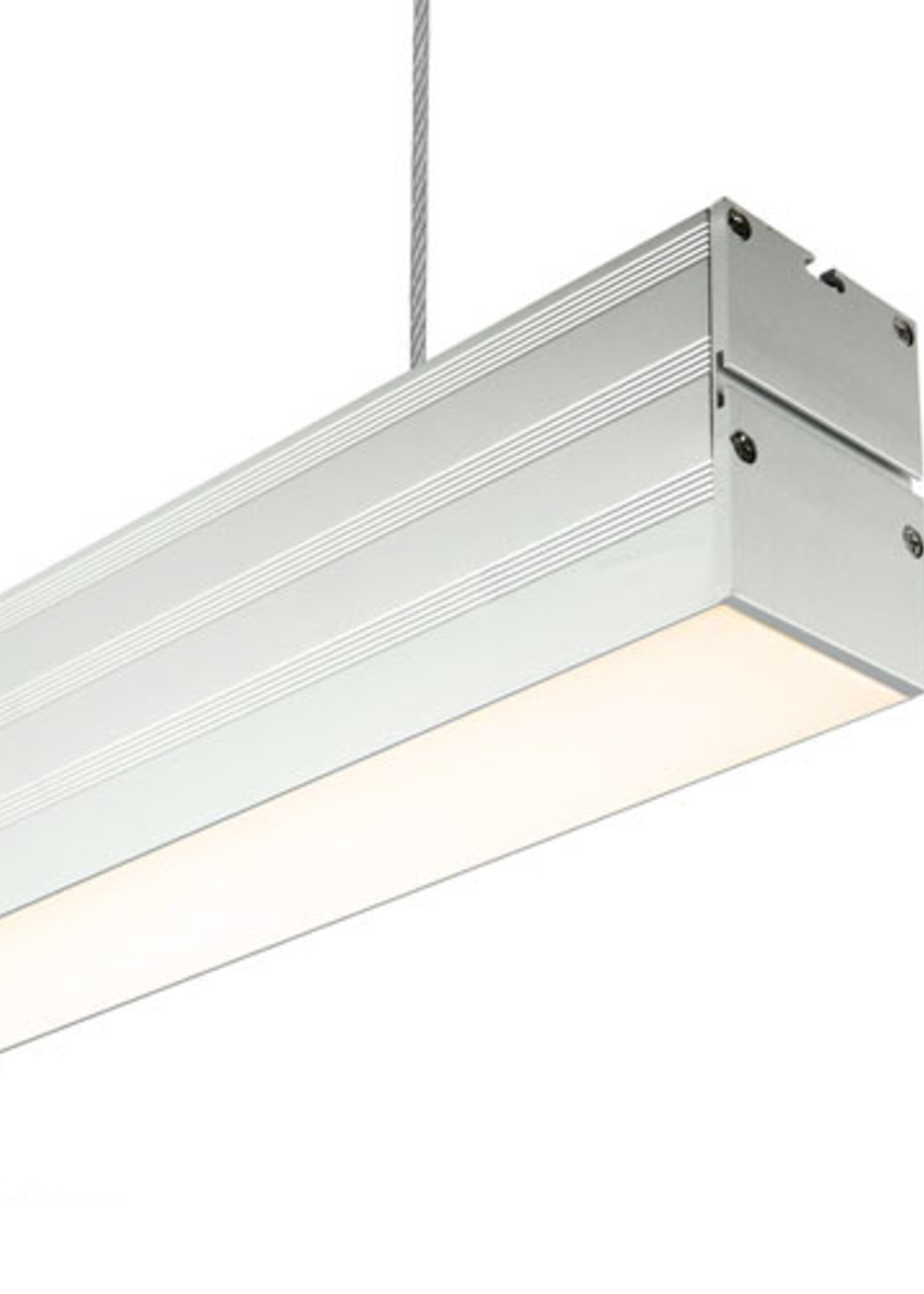 LEDWINKEL-Online Hangende LED Lichtbalk linear 120cm 36W koppelbaar