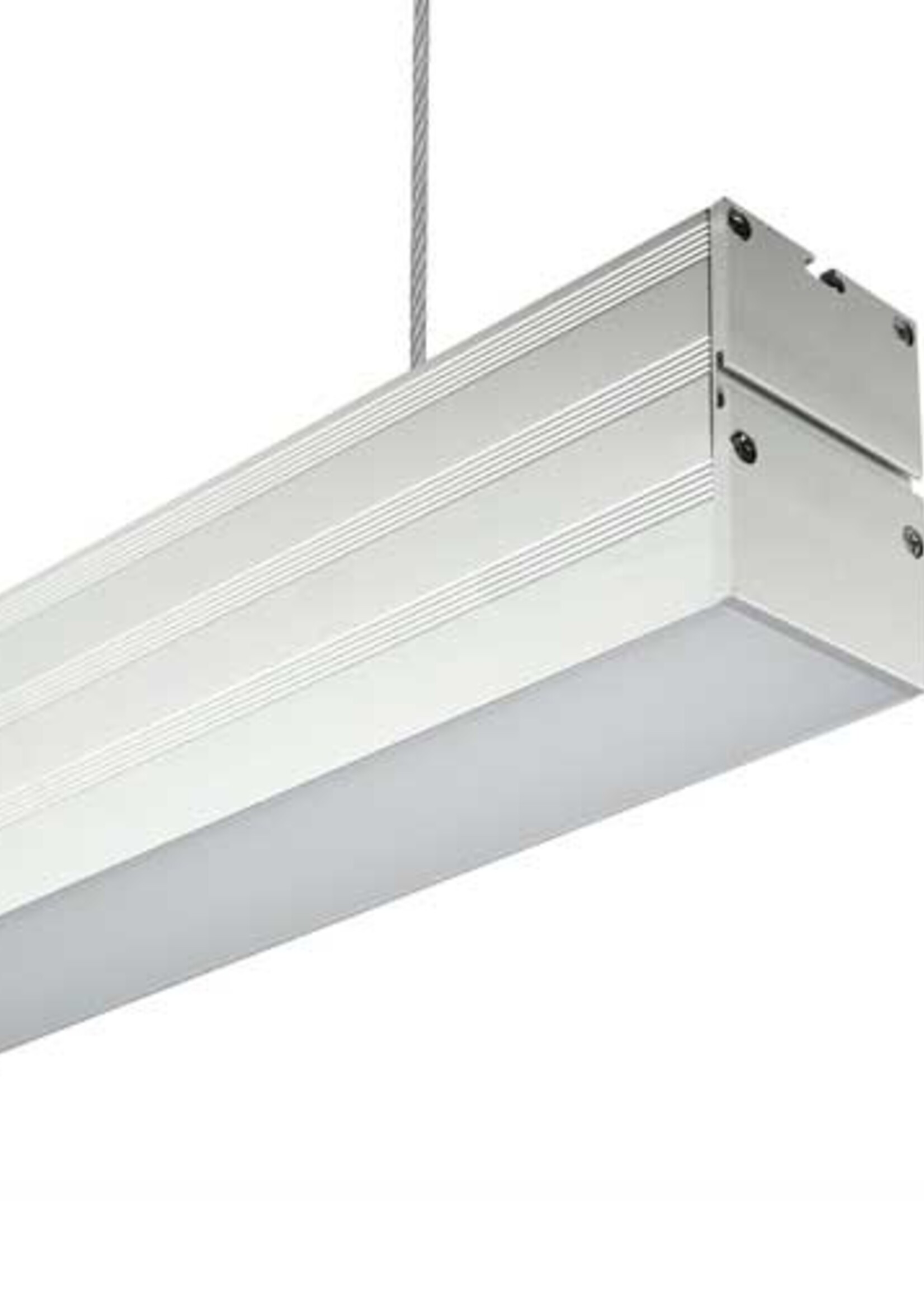 LEDWINKEL-Online Hangende LED Lichtbalk linear 150cm 48W koppelbaar