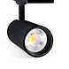 LEDWINKEL-Online LED Railspot 3 fase zwart 10W LEDWINKEL-Online LED Railspot 3 fase zwart 10W