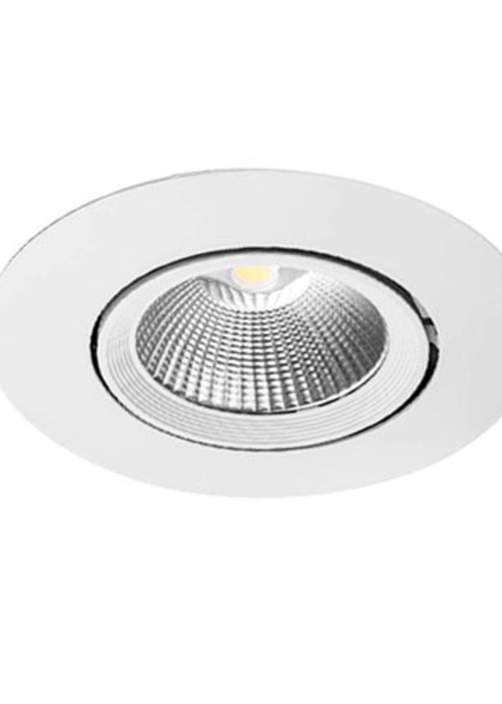 LEDWINKEL-Online LED Banana recessed spot 30W 4000K bright white ⌀165mm 45° Tiltable 360° Rotatable