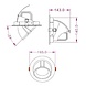 LEDWINKEL-Online LED Banaanspot 30W 4000K helderwit ⌀165mm 45° Kantelbaar 360° Draaibaar LEDWINKEL-Online LED Banaanspot 30W 4000K helderwit ⌀165mm 45° Kantelbaar 360° Draaibaar