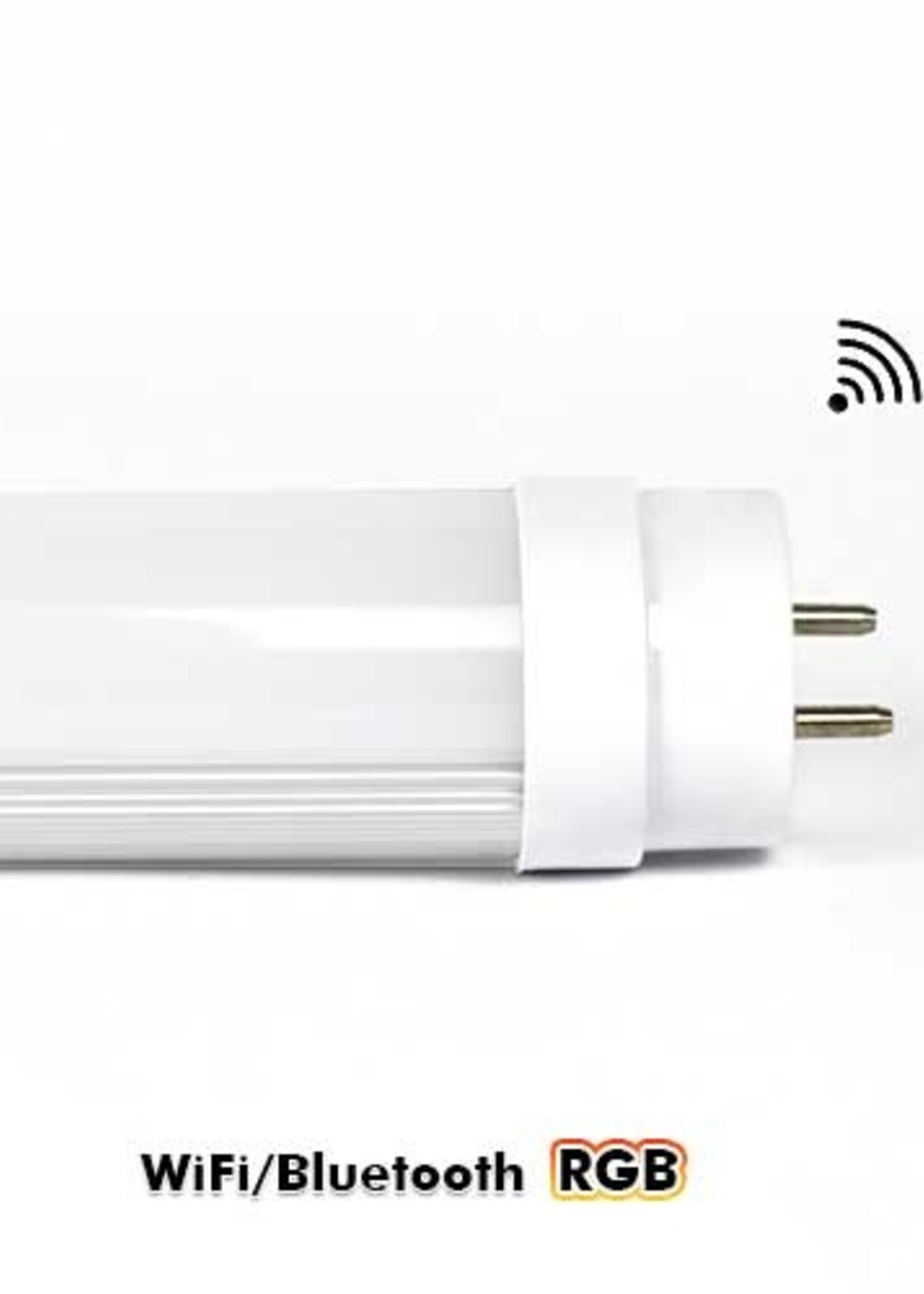 LEDWINKEL-Online Smart WiFi LED Tube Light 120cm RGB Colored Light 18W