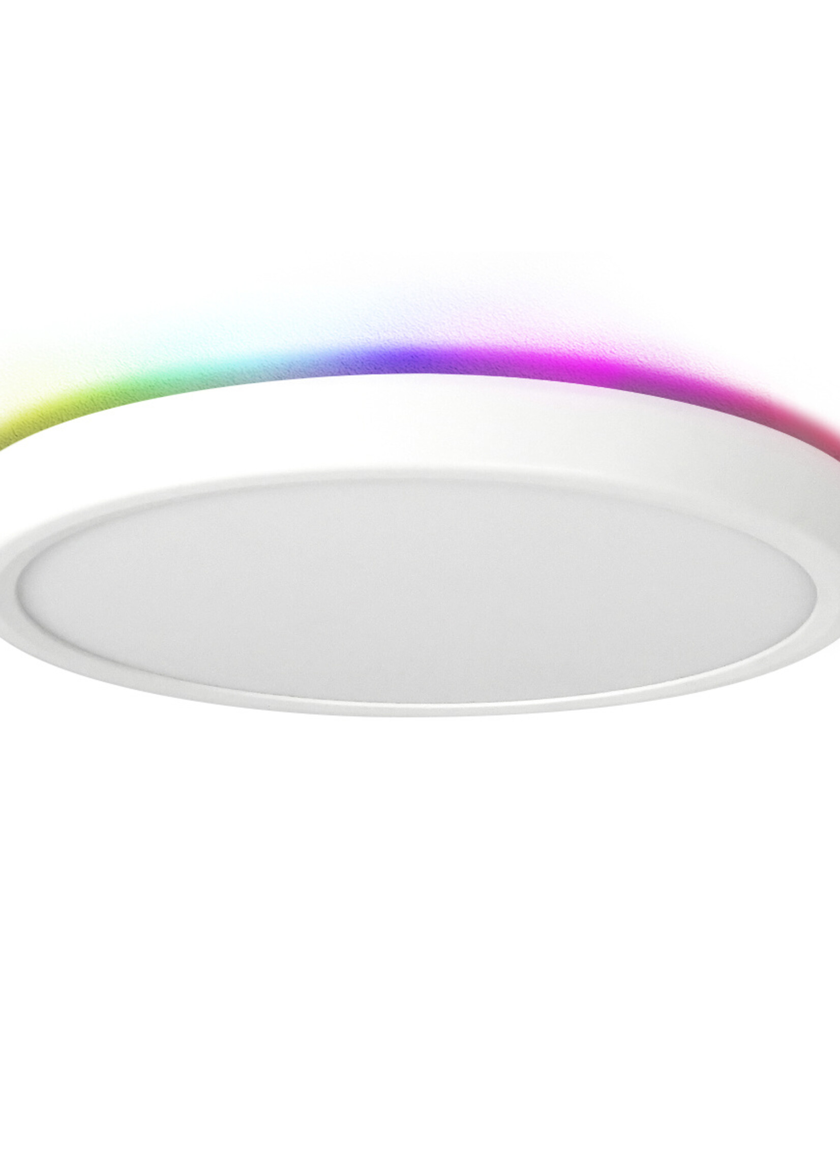 LEDWINKEL-Online WiFi LED Opbouw downlight RGB+CCT ⌀300mm 35W