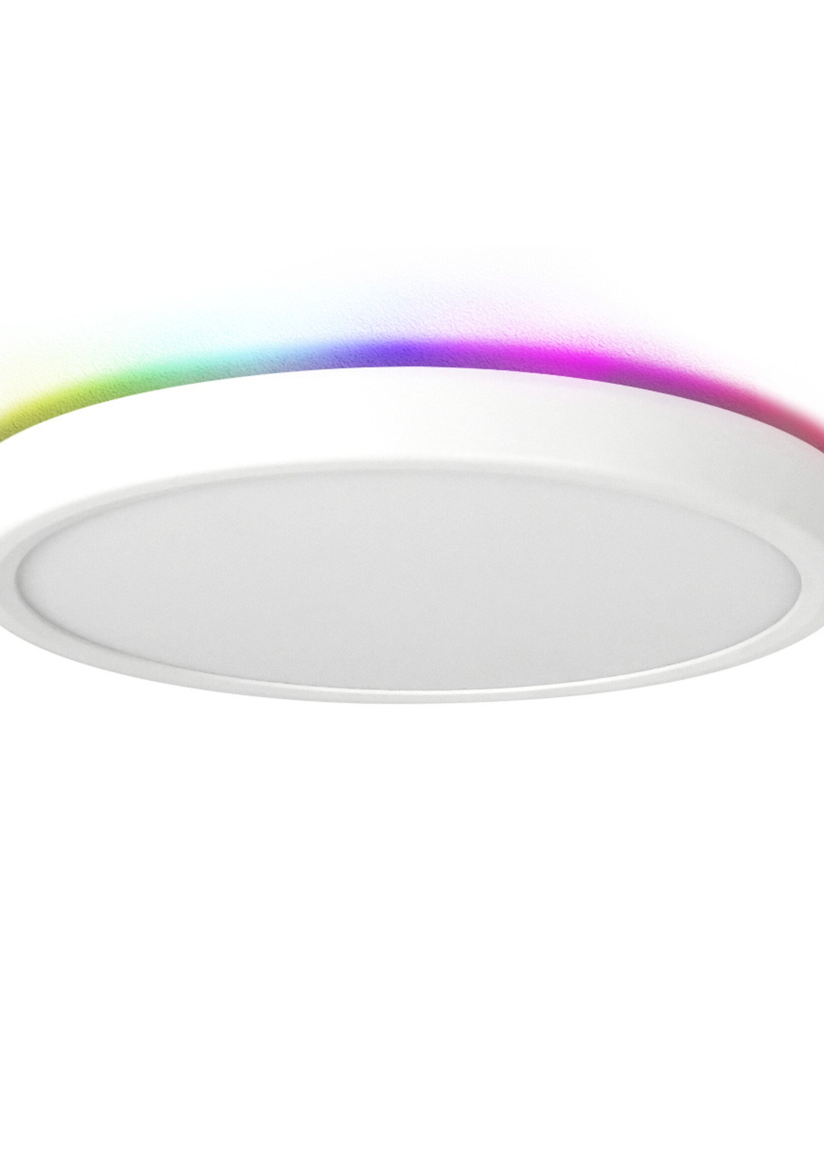 LEDWINKEL-Online WiFi LED Surface-mounted downlight RGB+CCT ⌀300mm 35W