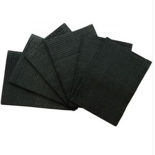 Dental Bibs - Black 500pcs