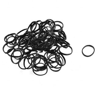 Rubber Bands Black | 100pcs